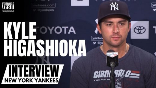 Kyle Higashioka talks Confidence in Gerrit Cole & Previews Yankees vs. Red Sox AL Wild Card Game