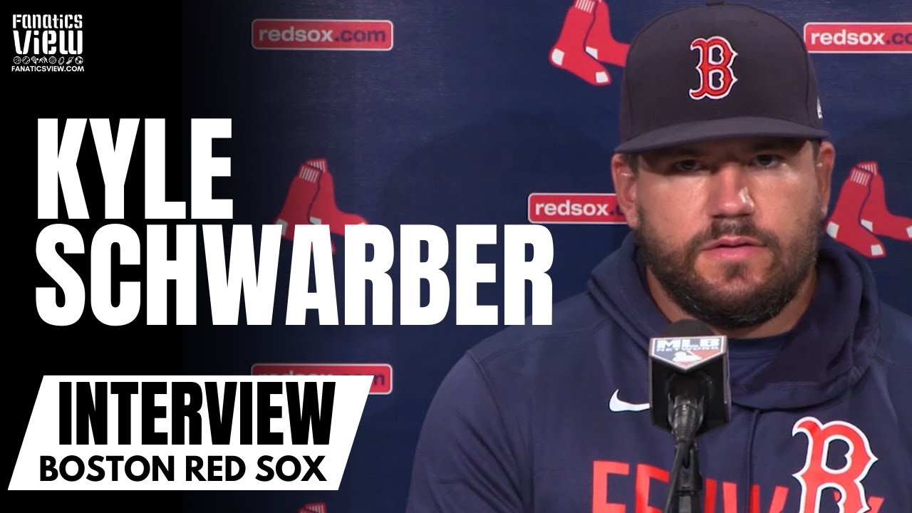 Kyle Schwarber Reacts to Making Post-Season With Red Sox, AL Wild Card