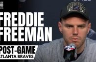 Freddie Freeman Reacts to Atlanta Braves Journey, Winning World Series: “I Wish I Could Hug My Mom”