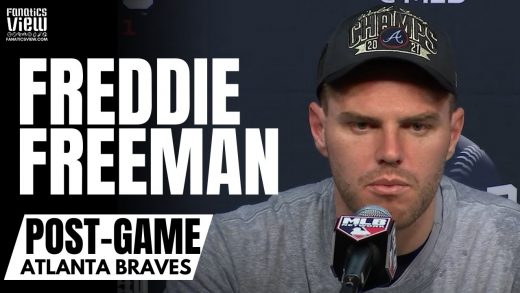 Freddie Freeman Reacts to Atlanta Braves Journey, Winning World Series: “I Wish I Could Hug My Mom”