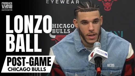 Lonzo Ball Reacts to Guarding Luka Doncic, Nikola Vucevic “Will Be Just Fine” & Coby White Returning