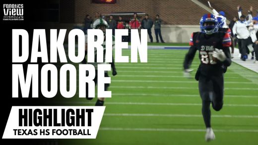 Duncanville’s Dakorien Moore Torches Southlake Carroll for 83 Yard Touchdown