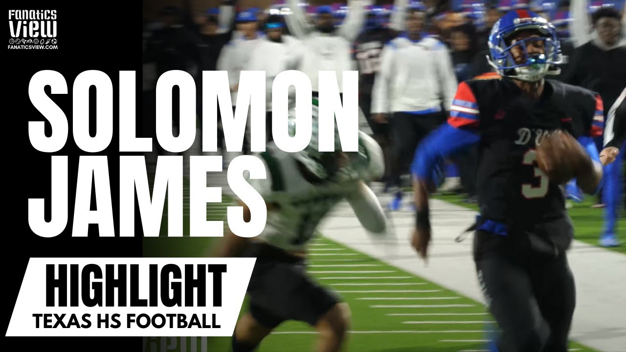 Duncanville's Solomon James Takes Read Option for a House Call Touchdown in Texas State Playoffs