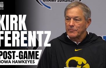 Kirk Ferentz Reacts to Iowa’s Big 10 Championship Loss vs. Michigan, Respect for Wolverines Program