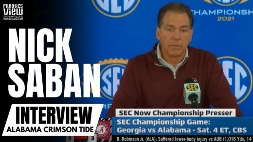 Nick Saban Gives His Final Thoughts on Alabama vs. Georgia SEC Championship Matchup | ALABAMA