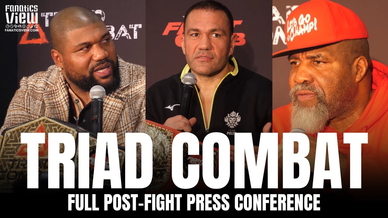 Rampage Jackson, Shannon Briggs & Kubrat Pulev React to First Ever Triad Combat Card | Full Presser