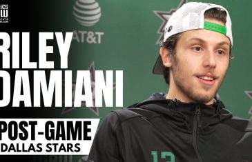 Riley Damiani Hilariously Calls Himself a “Rat” 😂 & Reacts to Scoring His First NHL Goal With Dallas