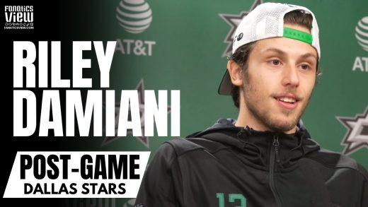 Riley Damiani Hilariously Calls Himself a “Rat” 😂 & Reacts to Scoring His First NHL Goal With Dallas