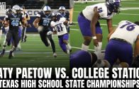Texas High School State Championships: Katy Paetow vs. College Station | OT THRILLER Highlights