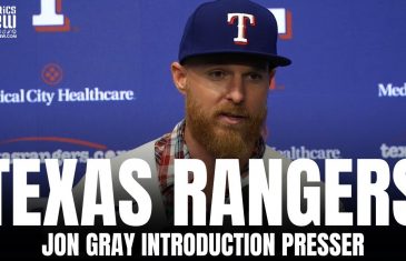 Texas Rangers Introduce Jon Gray & Details No Longer Having To Pitch in Colorado | Full Presser