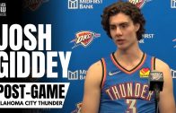 Josh Giddey Reacts to Becoming the Youngest Player in NBA History to Record a Triple Double