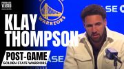 Klay Thompson Reacts to Making Return to Warriors After 2.5 Years: “I’ll Never Forget This Night”