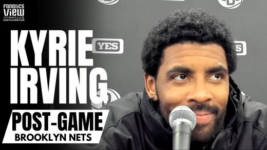 Kyrie Irving Reacts to Making His NBA Season Debut After Being Allowed to Play in Nets Road Games