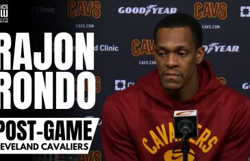 Rajon Rondo Reacts to Cleveland Cavs Acquiring Caris LeVert & Cavaliers Becoming a Contending Team
