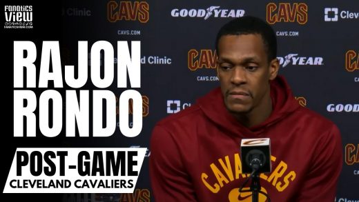 Rajon Rondo Reacts to Cleveland Cavs Acquiring Caris LeVert & Cavaliers Becoming a Contending Team