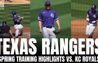 Corey Seager Smacks 3-Run Homer in His Texas Rangers Spring Debut | Texas Rangers Highlight
