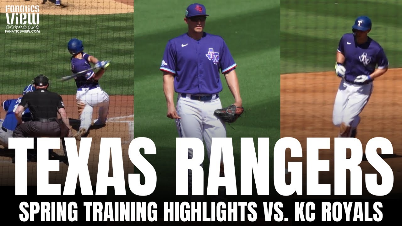 Corey Seager Smacks 3-Run Homer in His Texas Rangers Spring Debut | Texas Rangers Highlight