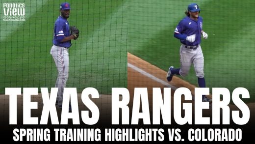 Jake Marisnick Blasts First Texas Home Run & Taylor Hearn Goes 2+ Innings | Rockies vs. Rangers