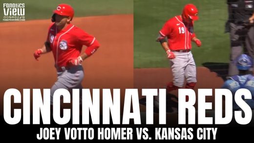 Joey Votto Crushes His First Homer of Spring Training vs. Kansas City Royals | Cincinnati Reds