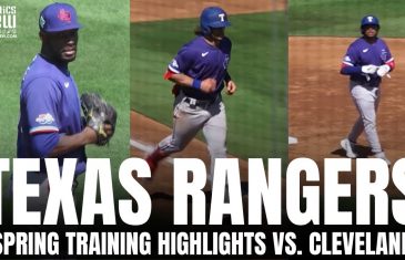 Texas Crushes Cleveland 25-12: Josh Smith 3-Run Homer, Willie Calhoun 4 Hits & Hearn 2 Shutout