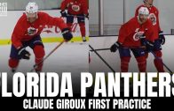 The First Look of Claude Giroux Practicing With Florida Panthers | Florida Practice Highlight