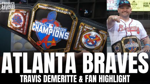 Atlanta Braves Fan Gets LEGENDARY World Series Championship Belt Signed by Travis Demeritte