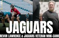 Trevor Lawrence Gets In First Reps With New Jacksonville Jaguars Head Coach Doug Pederson