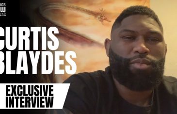 Curtis Blaydes Reacts to Jorge Masvidal Attacking Colby Covington & TKO Victory at UFC Fight Night