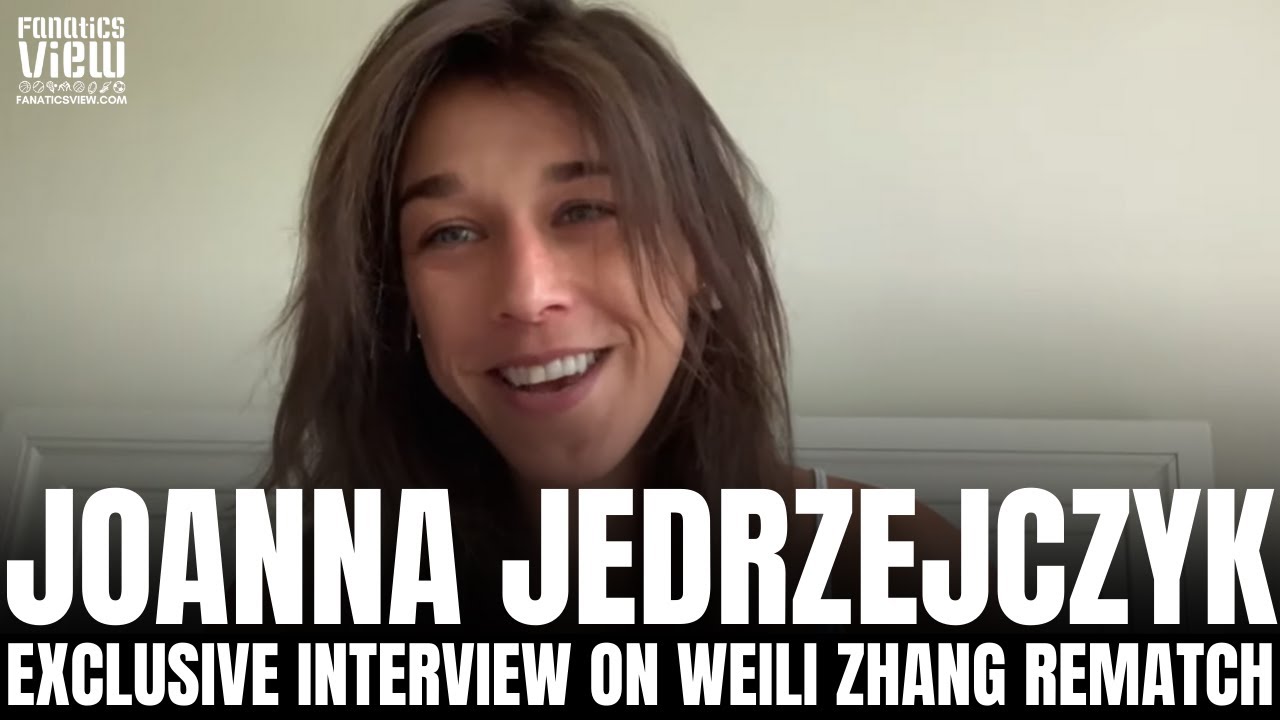 Joanna Jedrzejczyk Breaks Down Weili Zhang Rematch & Predicts Rose Namajunas vs. Carla Esparza