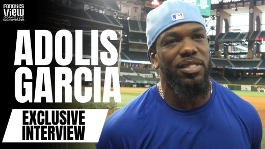 Adolis Garcia talks American-Cuban WBC Team, Wrestling in Cuba & MLB The Show | English Interview