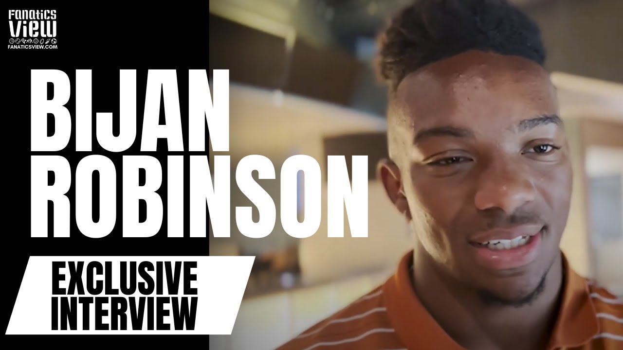Bijan Robinson talks Excitement for Texas Longhorns, NIL Deals & Return of NCAA Football Video Game