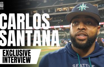 Carlos Santana talks Joining Seattle Mariners, Mariners Pitchers, Julio Rodriguez & Dominican WBC