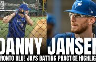 Danny Jansen Smacks Homers & Line Drives in Batting Practice | Toronto Blue Jays Highlight
