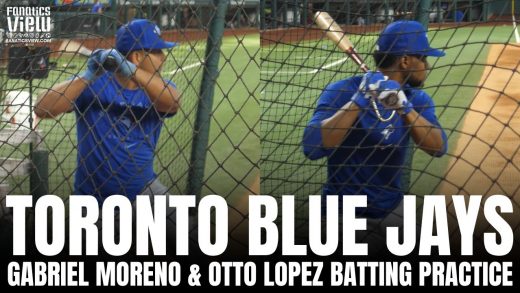 Gabriel Moreno & Otto Lopez Batting Practice Highlight | Toronto Blue Jays Top Prospects Highlight