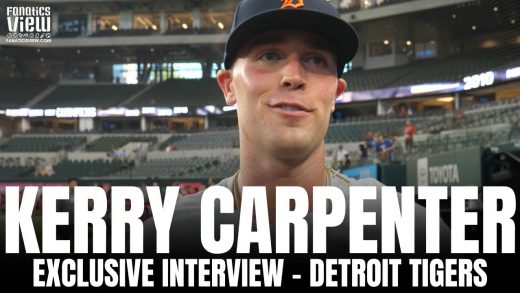 Kerry Carpenter Reacts to Making His MLB Debut With Detroit Tigers & Miguel Cabrera’s Impact on Him