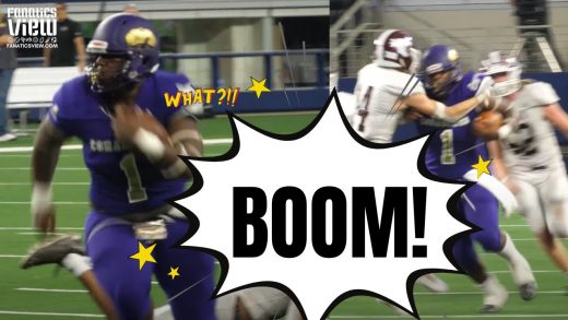 Meet 270 Pound Texas High School Football Running Back Who TRUCKS Defenders at Top Speeds