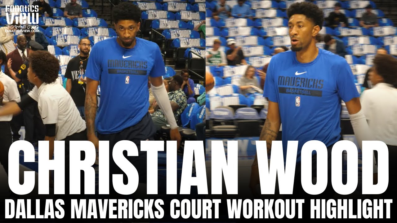 Christian Wood Works on 3-Pointers & Post-Ups in First Mavs Home Game | Dallas Mavs on Fanatics View