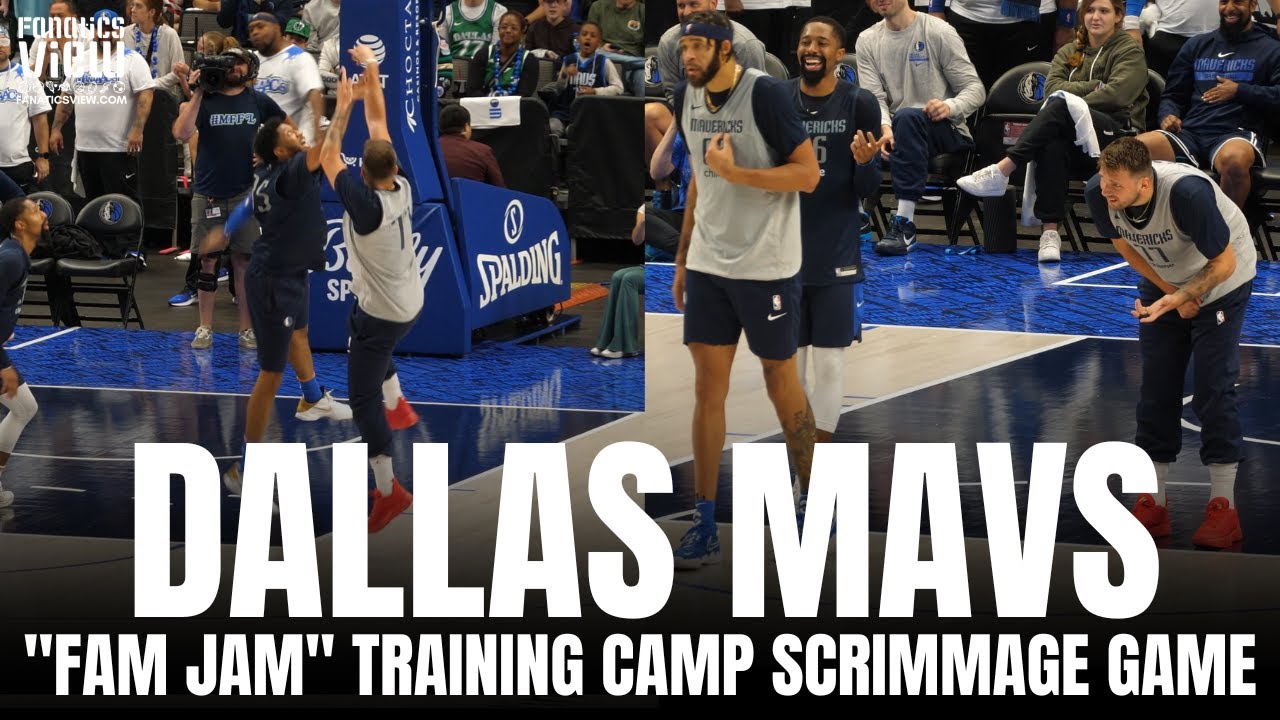Dallas Mavericks Full Scrimmage Game featuring Luka Doncic, Christian Wood & New Dallas Mavs