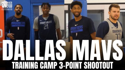 Dallas Mavs Full Team 3-Point Shootout featuring Luka Doncic, Christian Wood & Spencer Dinwiddie