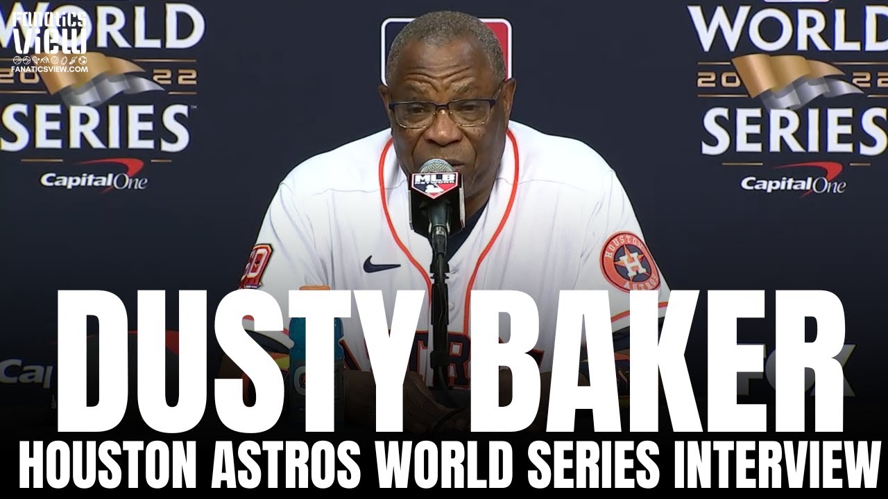 Dusty Baker talks Houston Astros vs. Philadelphia Phillies World Series & Respect for Bryce Harper