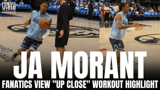 Ja Morant Works on 3-Point Shot From Around the Arc & Explosion to Basket | Fanatics View “Up Close”