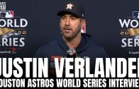 Justin Verlander talks Chance for First World Series Win & Houston Astros vs. Philadelphia Phillies