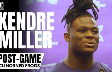 Kendre Miller Reacts to TCU’s Upset vs. Oklahoma & Gaining National Attention at Running Back
