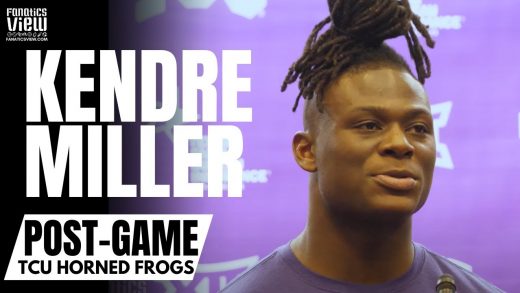 Kendre Miller Reacts to TCU’s Upset vs. Oklahoma & Gaining National Attention at Running Back