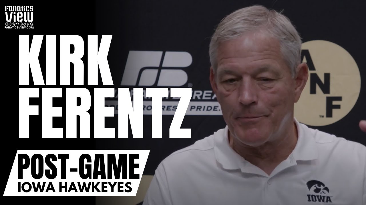 Kirk Ferentz Reacts to Iowa's Loss vs. Michigan Wolverines: 