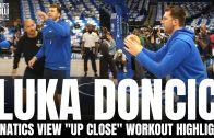 Luka Doncic Displays New Post Moves & Forces Dallas Mavs Coach to Do Pushups! | DALLAS MAVS