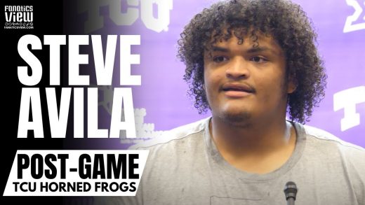 Steve Avila Explains TCU a “Damn Good Football Team” After Upsetting Oklahoma Sooners | Post-Game