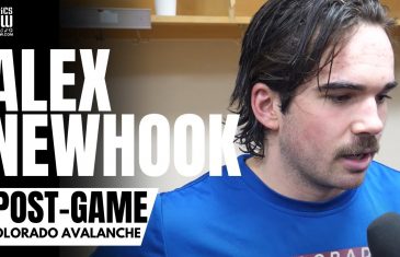 Alex Newhook Reacts to Jamie Benn vs. Josh Manson Fight & Explains Mikko Rantanen Greatness