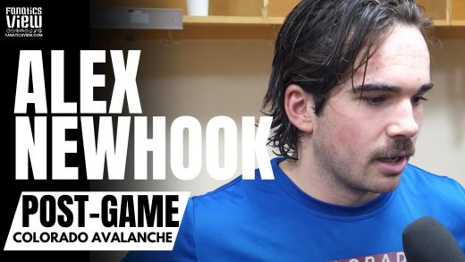 Alex Newhook Reacts to Jamie Benn vs. Josh Manson Fight & Explains Mikko Rantanen Greatness