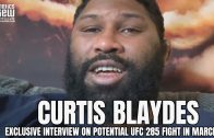 Curtis Blaydes Addresses UFC 285 Rumors of Jon Jones Fight & Talks Ciryl Gane Matchup (EXCLUSIVE)
